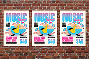 Music Event Flyer Set, a Flyer Template by Aiyari Graphic (Thumbnail 3 of 3)