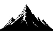 Mountain Range Silhouette, an Object Graphic by Designer_Momina (Thumbnail 16 of 20)