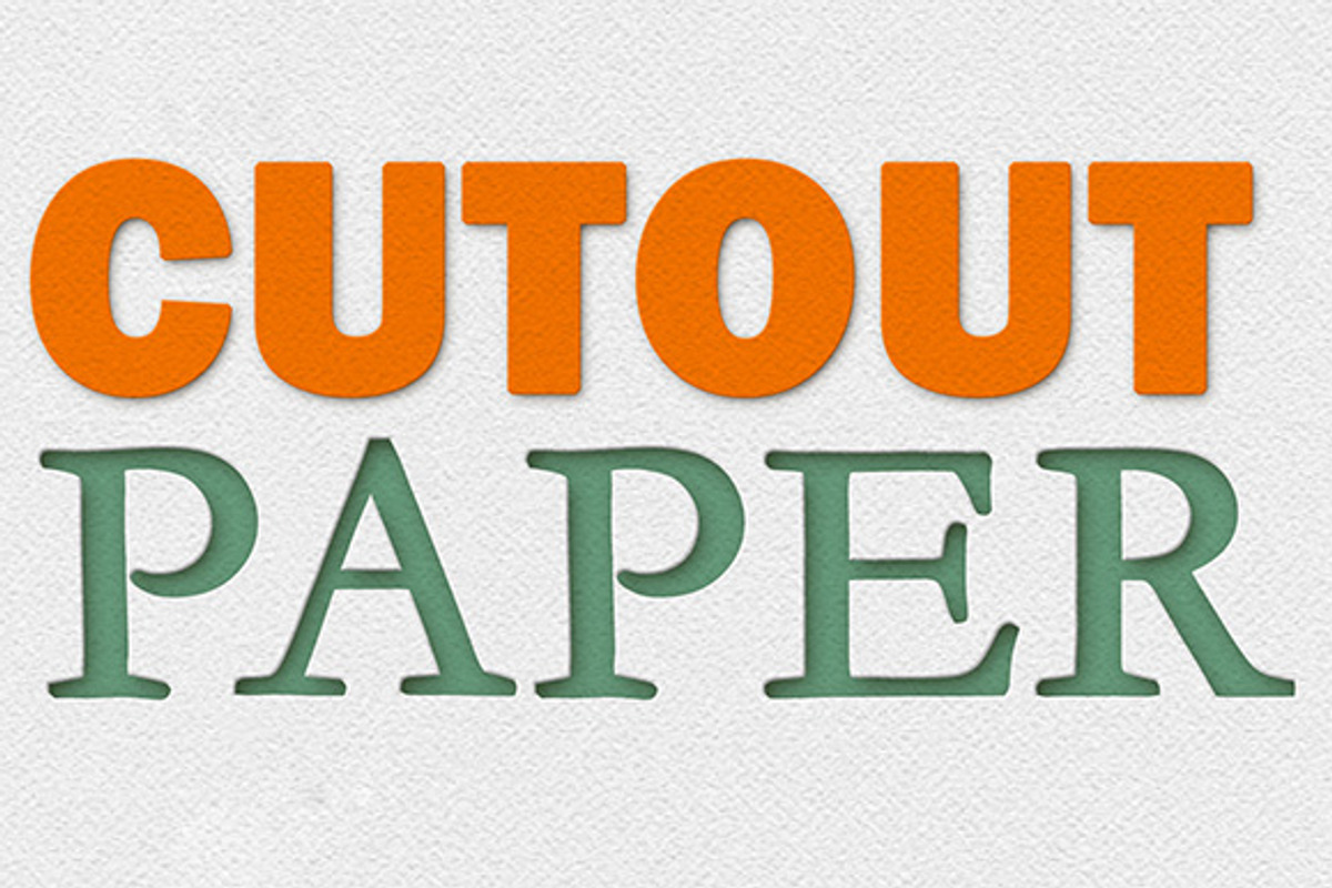 Paper Cutout Template, a Templates & Theme by Fiat Lux (Photo 1 of 5)