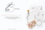 Spring Vibes. Floral Font + Frames, a Script Font by AnMark (Thumbnail 9 of 15)