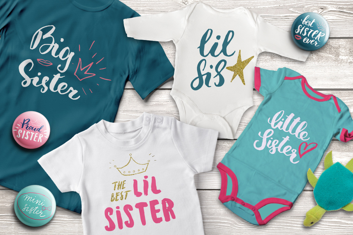 Sisters Lettering Quotes Collection, an Illustration by Lemon Workshop (Photo 3 of 6)
