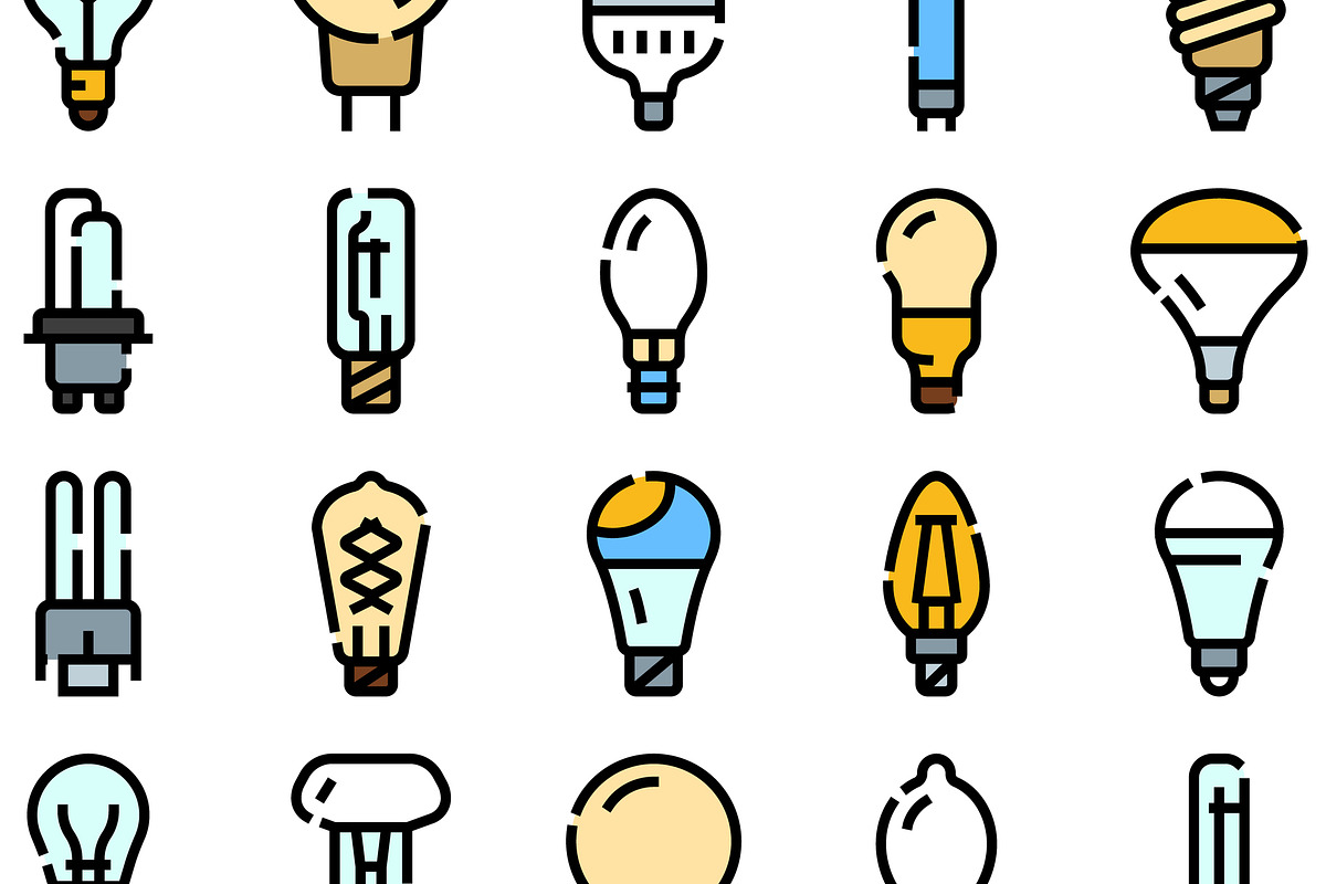 Light bulb collection electricity, an Object Graphic by pikepicture (Photo 3 of 3)