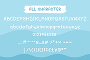 Swimming - Cute Handwritten Font, a Handwritten Font by Kanink Studio (Thumbnail 5 of 6)