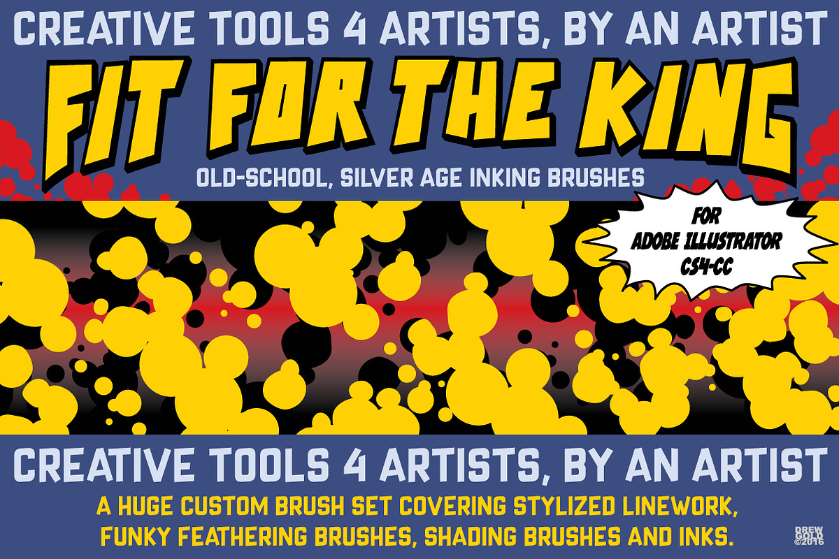 Brushes of The Silver Age, a Brush Add-On by Fuzzy Poet by DG2 (Photo 1 of 6)