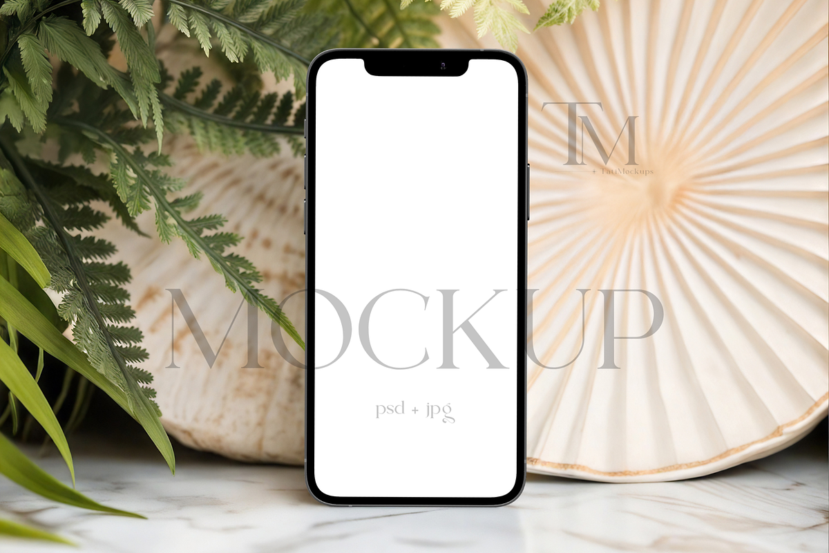 Cellphone Mockup PSD JPEG, a Product Mockup by TatiMockup (Photo 1 of 4)