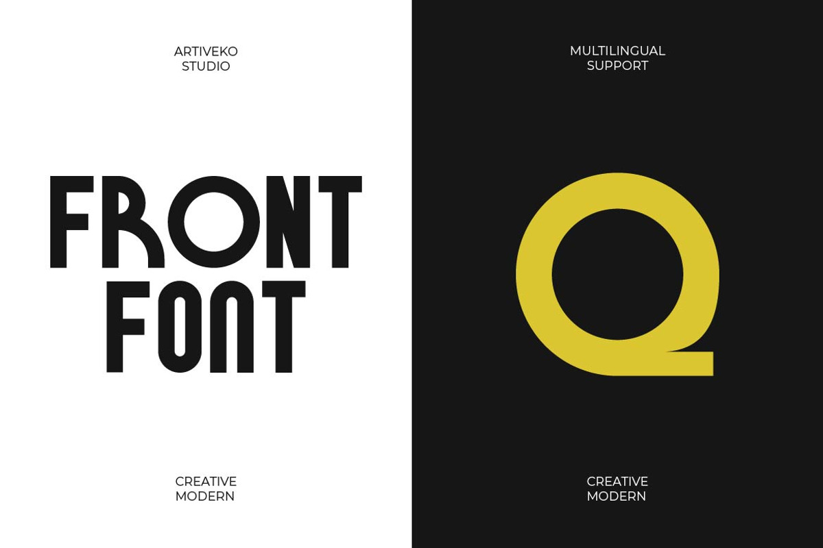 Quory – Retro Condensed Sans Serif, a Sans Serif Font by Artiveko (Photo 6 of 8)