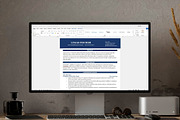 ATS CV / Resume Template, a Resume Template by Anjum Ilyas (Thumbnail 7 of 7)