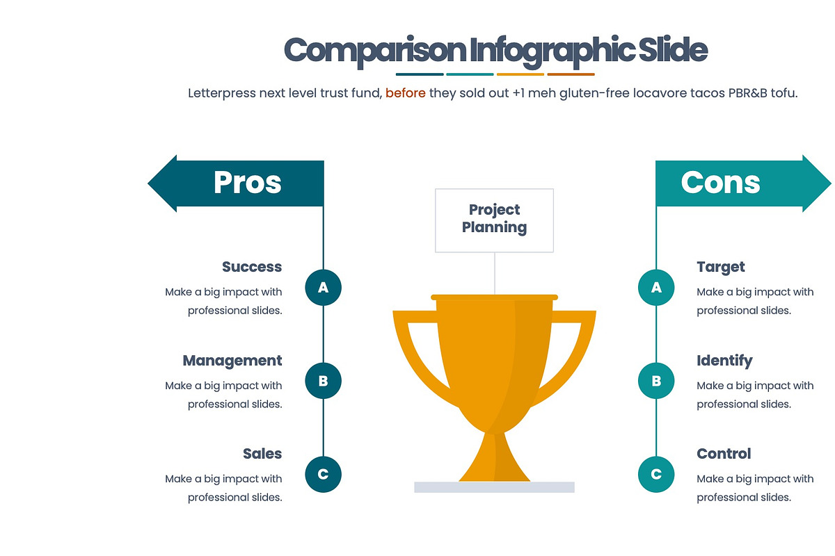 Comparison Keynote Infographics, a Presentation Template by Pulsecolor