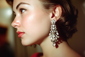 Beautiful Vintage 1950s Earrings, a Beauty & Fashion Photo by k.tay