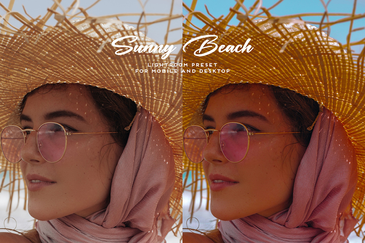 Sunny Beach Lightroom Preset DNG XMP, a Preset Add-On by Mirelyn (Photo 2 of 11)