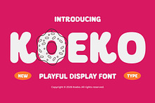Koeko – Fun Display Font