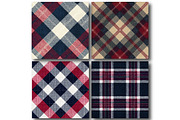 Patriotic Tartan Plaid, a Texture Illustration by DreamPrint404 (Thumbnail 4 of 4)