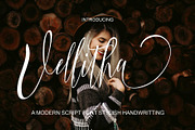 Vellitha, a Script Font by Nowlystudios (Thumbnail 1 of 7)