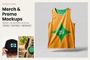 Merch & Promo Mockup Bundle, a Merchandise Mockup by dpi (Thumbnail 1 of 10)