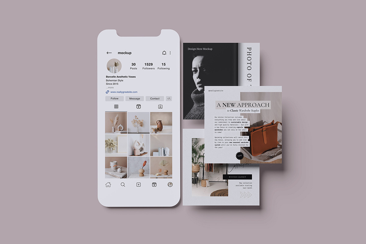 SOSIAL MEDIA SCREEN, an iPhone Mockup by Creative_A23 (Photo 3 of 5)