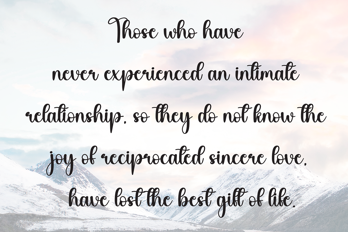 Magnolia | Script Font, a Handwritten Font by Scratchones (Photo 6 of 9)
