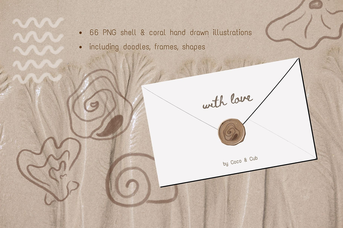 Coastal Branding Kit, an Object Graphic by Coco & Cub Studio (Photo 6 of 10)
