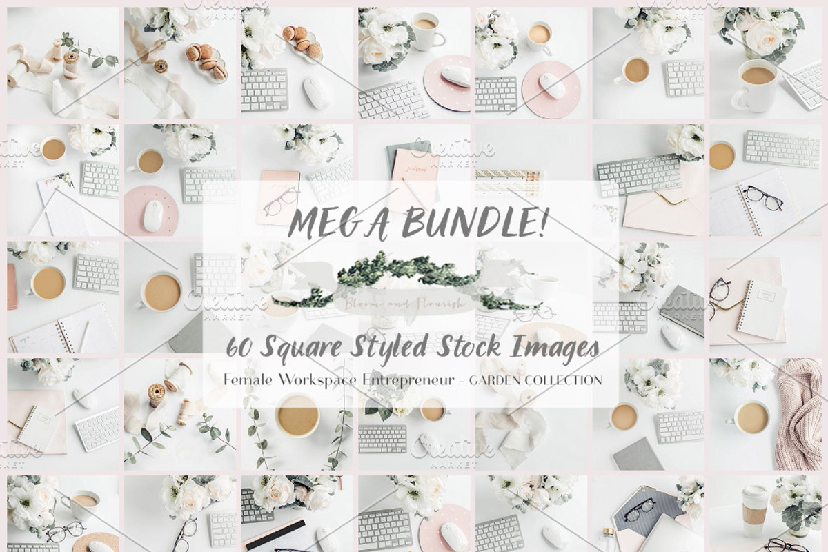 Mega Bundle- 60 Stock Photos Insta, a Graphic by Bloom and Flourish (Photo 3 of 12)