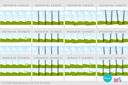 Digital Paper Mockups for Canva, a Mockup by Mockup Scene (Thumbnail 4 of 21)