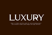 Gaqor - Modern Cinematic Font, a Serif Font by Iqsiart Studio (Thumbnail 2 of 12)