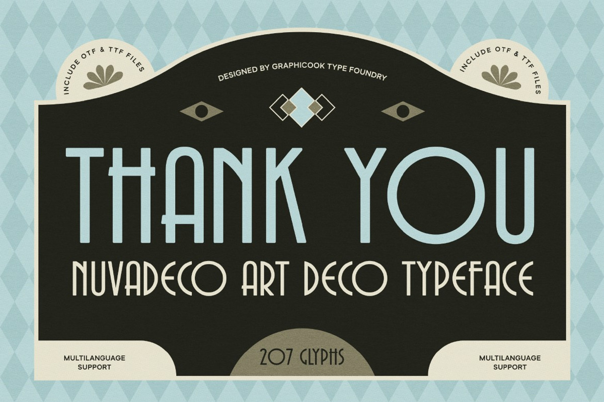 Nuvadeco, a Sans Serif Font by graphicook (Photo 10 of 10)