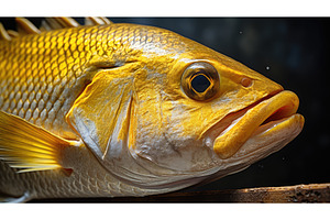 east yellow croaker ai generated, an Animal Photo by pikepicture