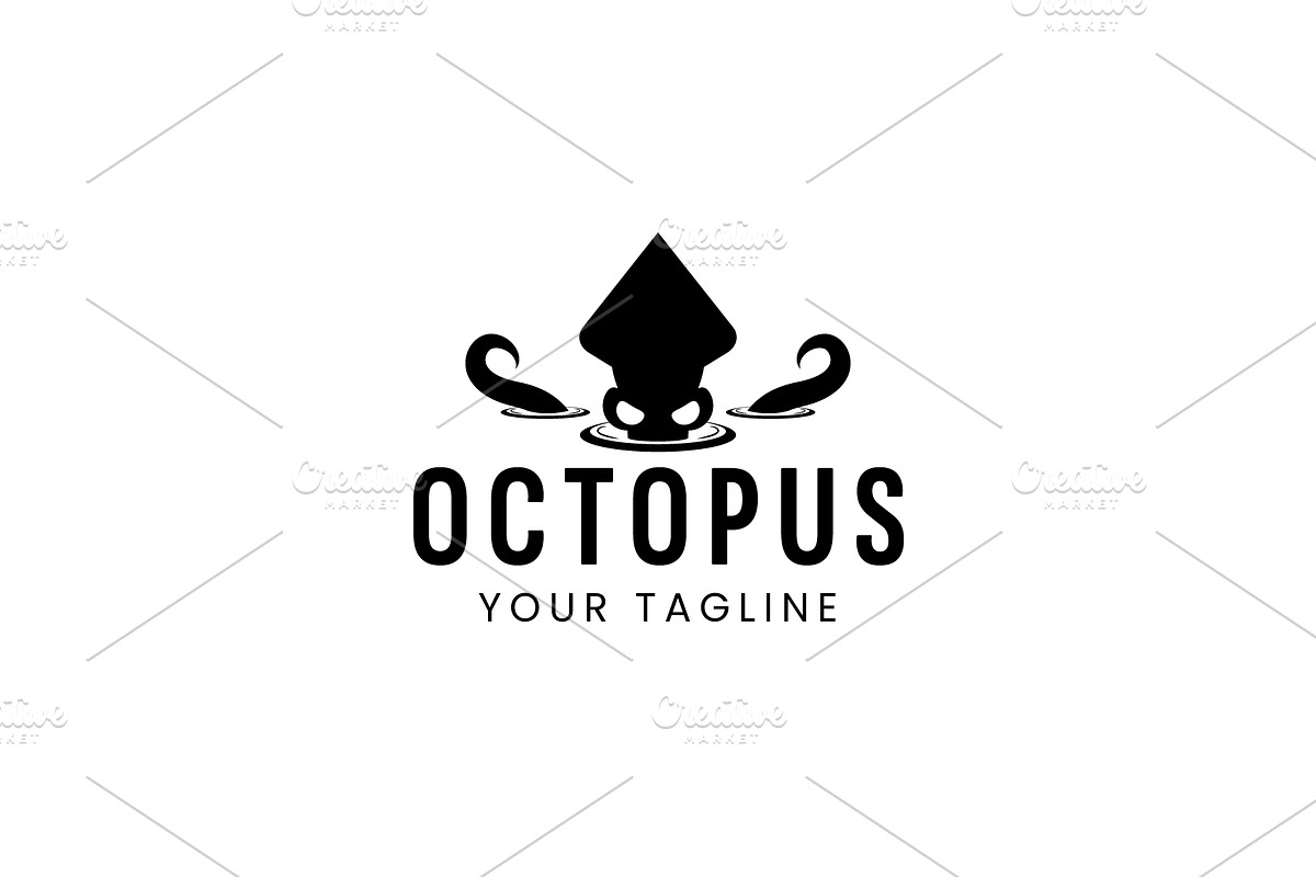 Octopus logo icon illustration, a Branding & Logo Template by Dyn Studio