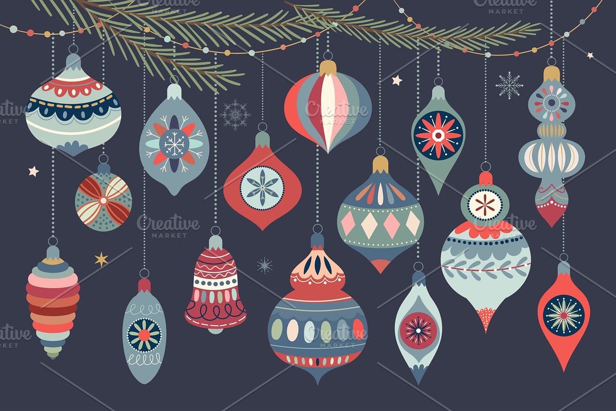 Christmas balls collection, a Graphic by Letto studio (Photo 2 of 5)