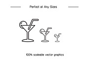 Travel and Beach Line Icons Set, an Icon by Designfour (Thumbnail 7 of 7)