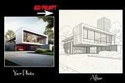 07 AI Prompt Archi Kit, an Illustration by 3d_model_tifotizi (Thumbnail 4 of 9)