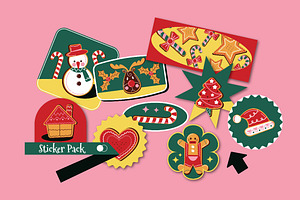 Christmas Cookies Illustration Set