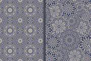 Set of 18 seamless pattern Mandala, a Pattern Graphic by NataLito (Thumbnail 9 of 11)
