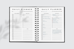 Canva Daily Planner Template