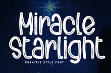 Miracle Starlight | Script Font