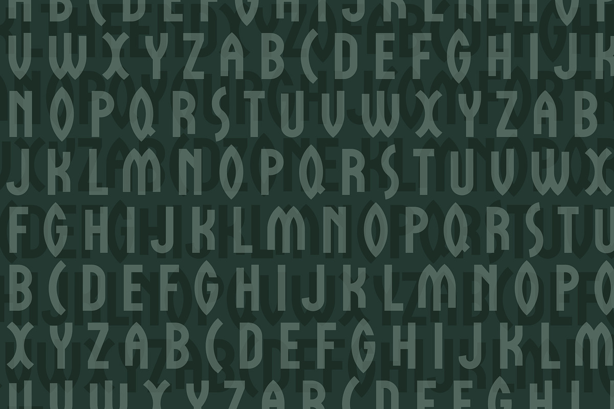 VIKINGAR display font, a Sans Serif Font by Lilli Jemska Studio (Photo 10 of 10)