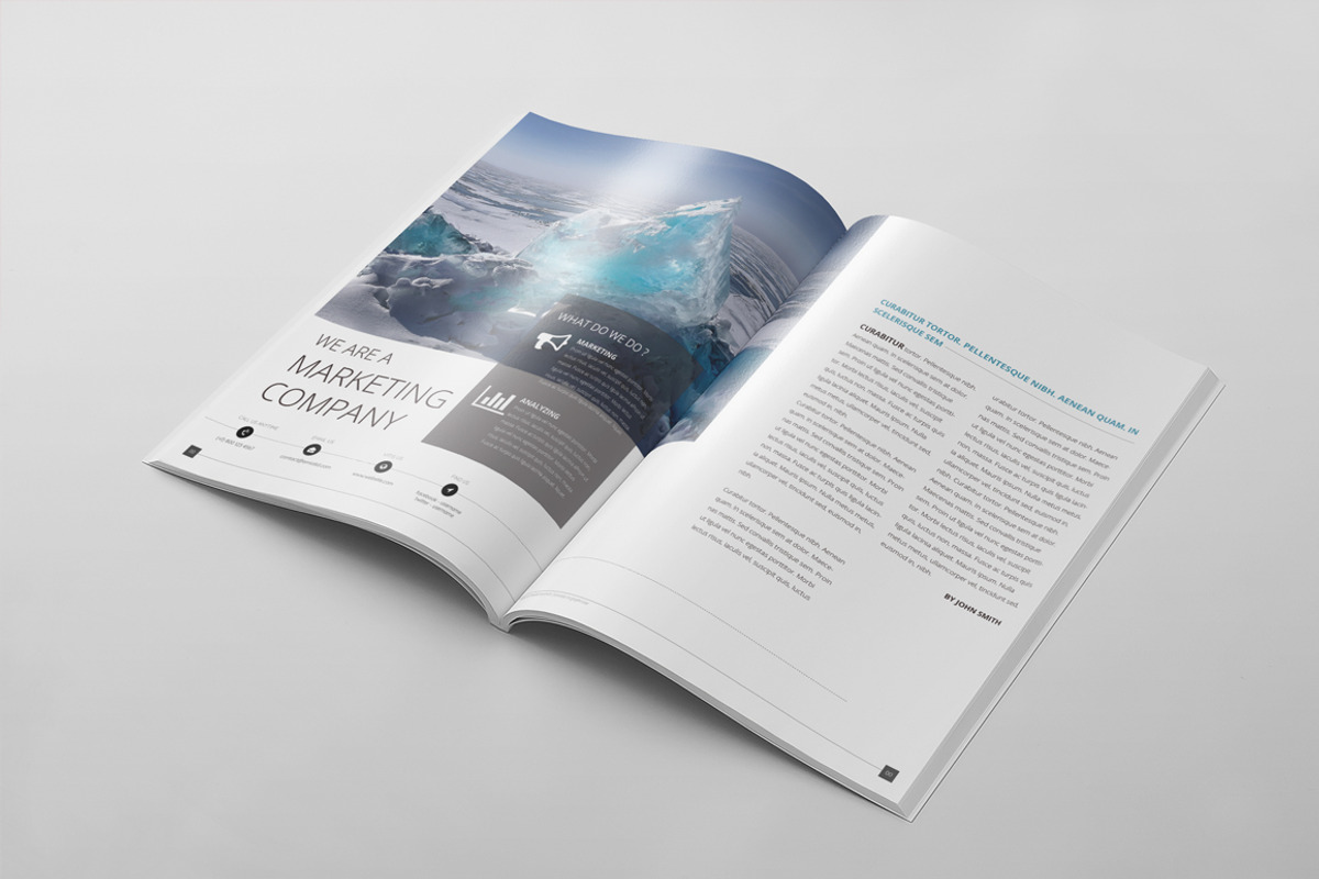 Magazine Template 60, a Magazine Template by pmvch (Photo 7 of 11)