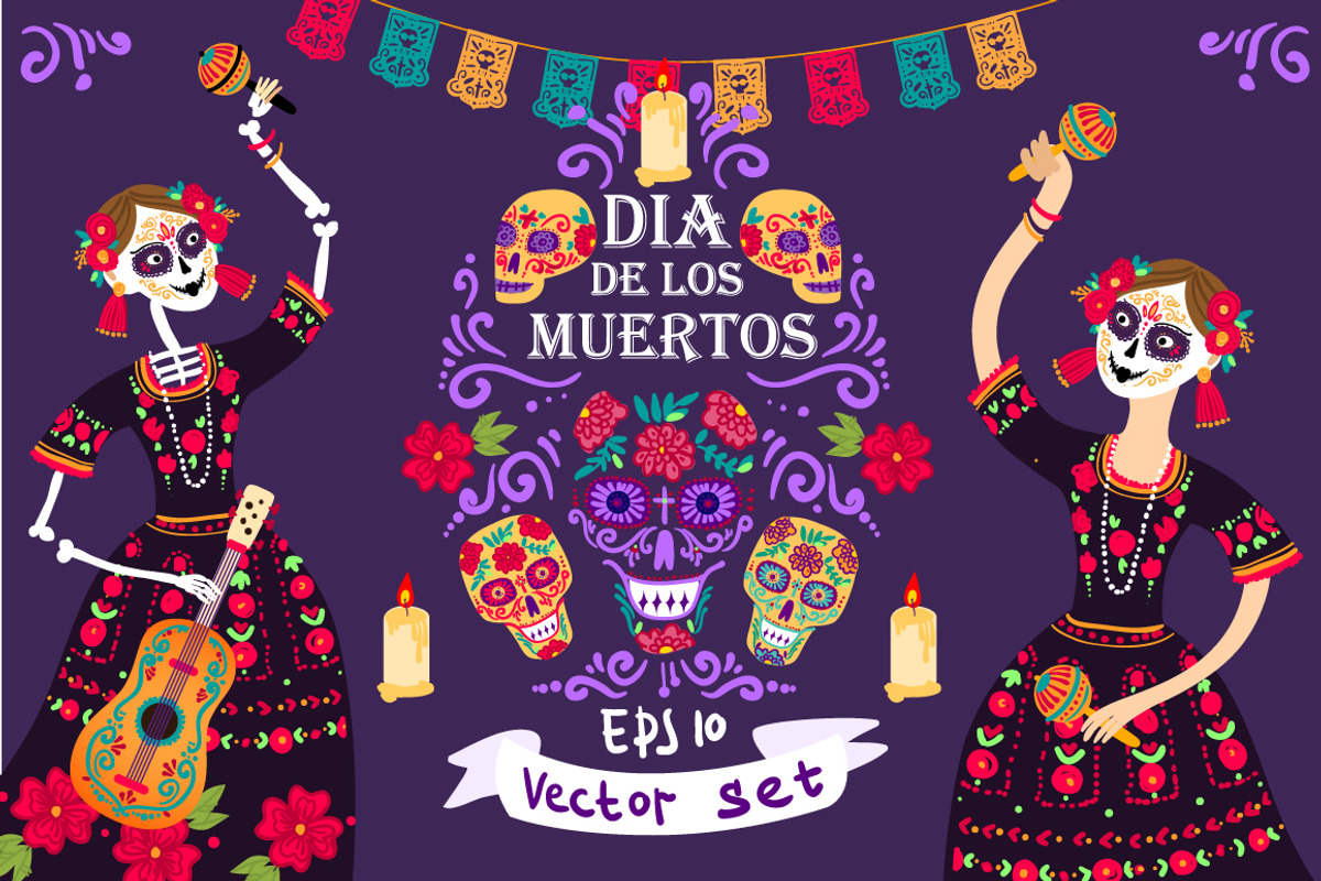 Dia de los muertos, an Object Graphic by Steshnikova (Photo 1 of 6)