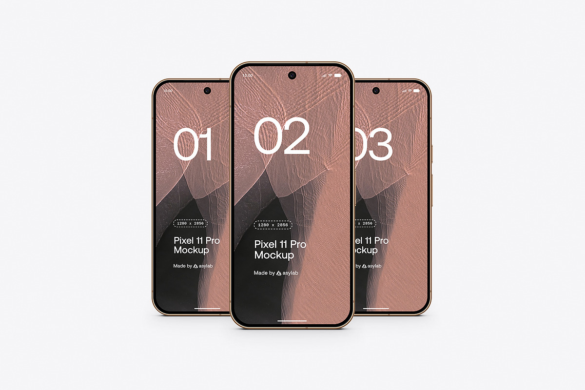 Google Pixel 11 Pro Mockups, an Android Mockup by Asylab (Photo 16 of 62)