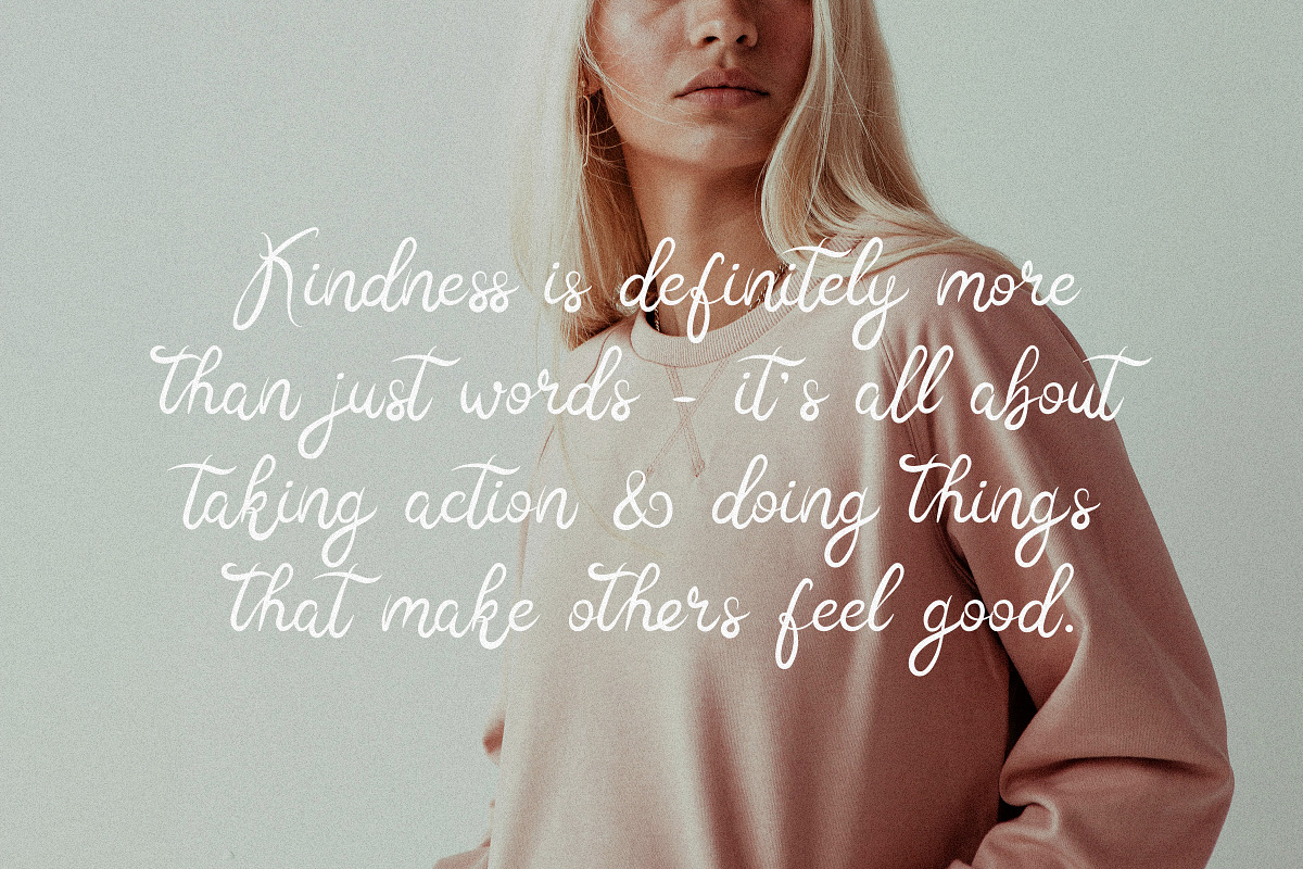 Sunday Dreams Script & Doodles, a Handwritten Font by DesignThatMatters (Photo 9 of 12)