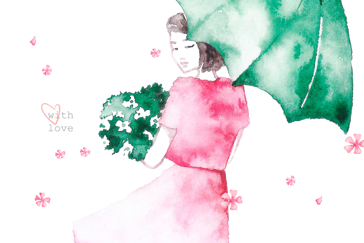 Flower girl collection, a Person Illustration by Knysh Ksenya (Photo 4 of 14)