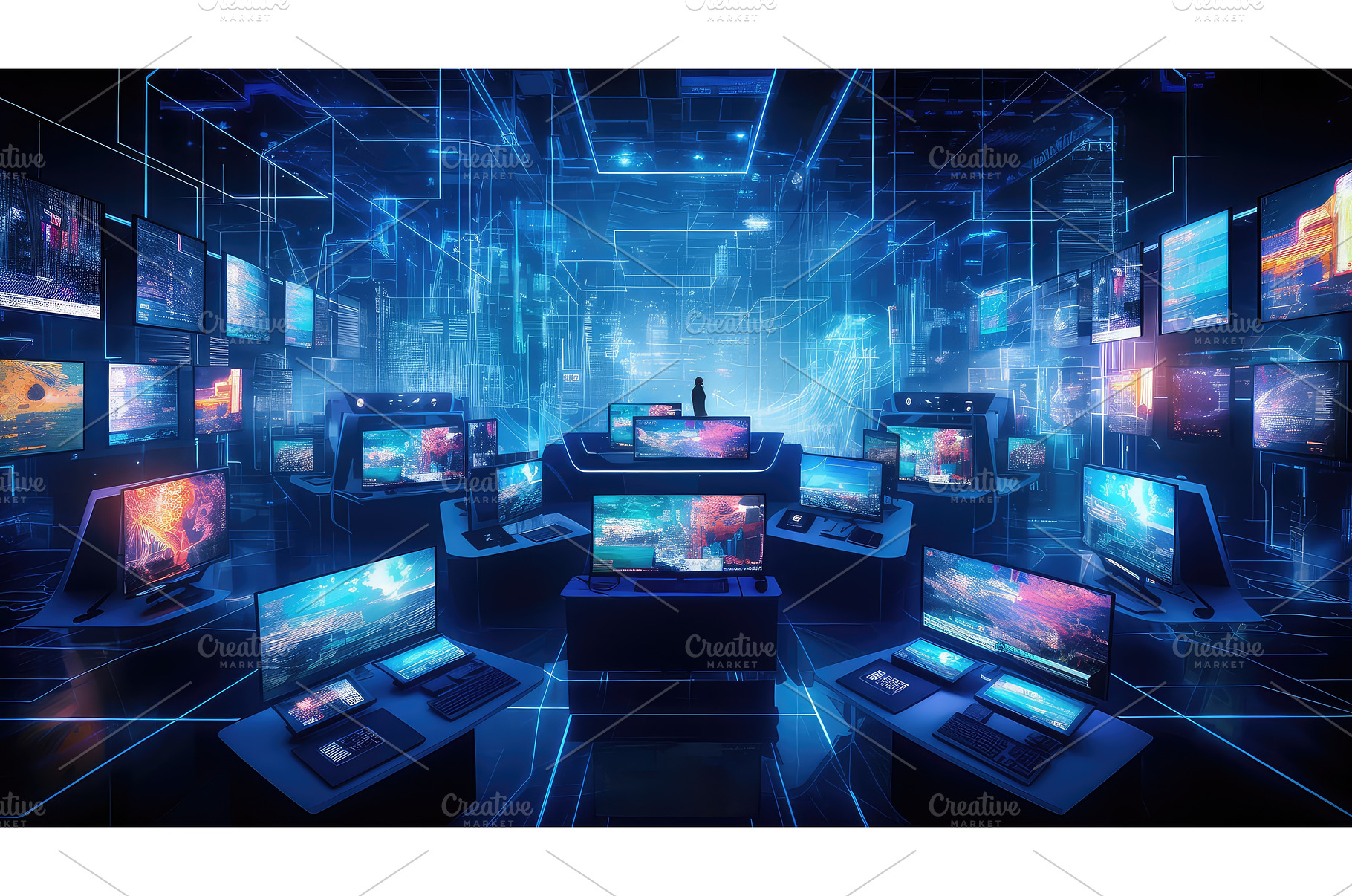 artificial future electronic, a Background Photo by pikepicture