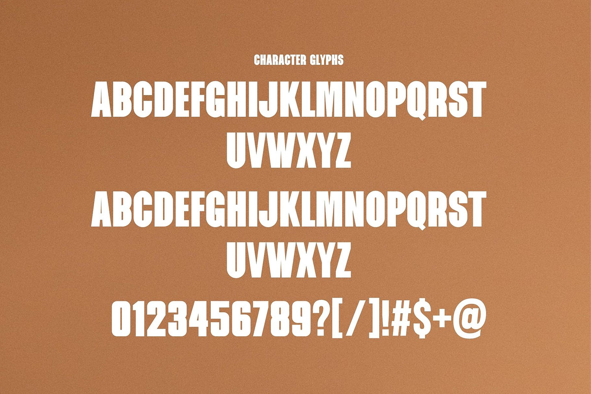Takeup Modern Bold Sans Font Typefac, a Sans Serif Font by Graphicxell (Photo 10 of 10)