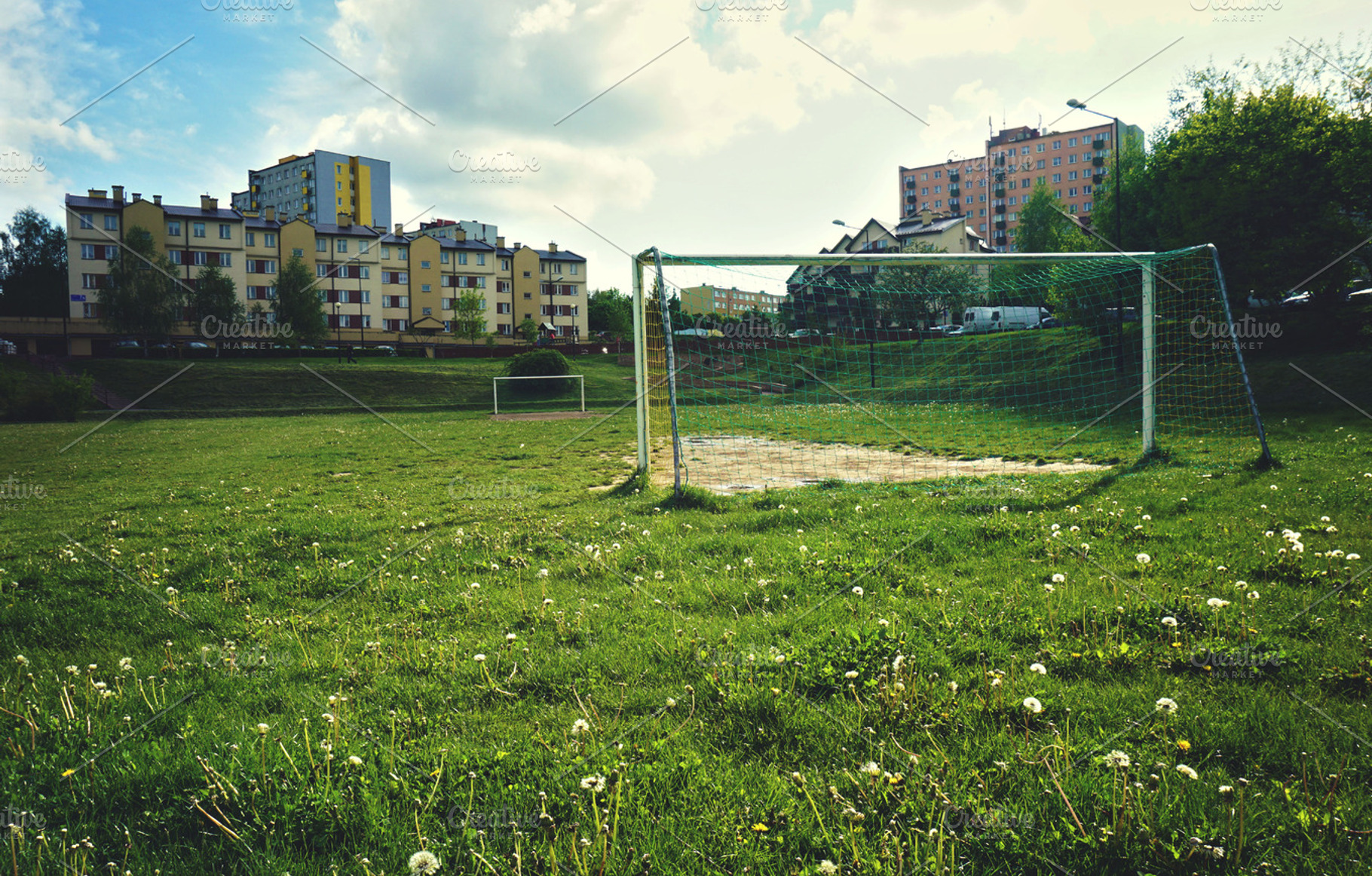 Local football field