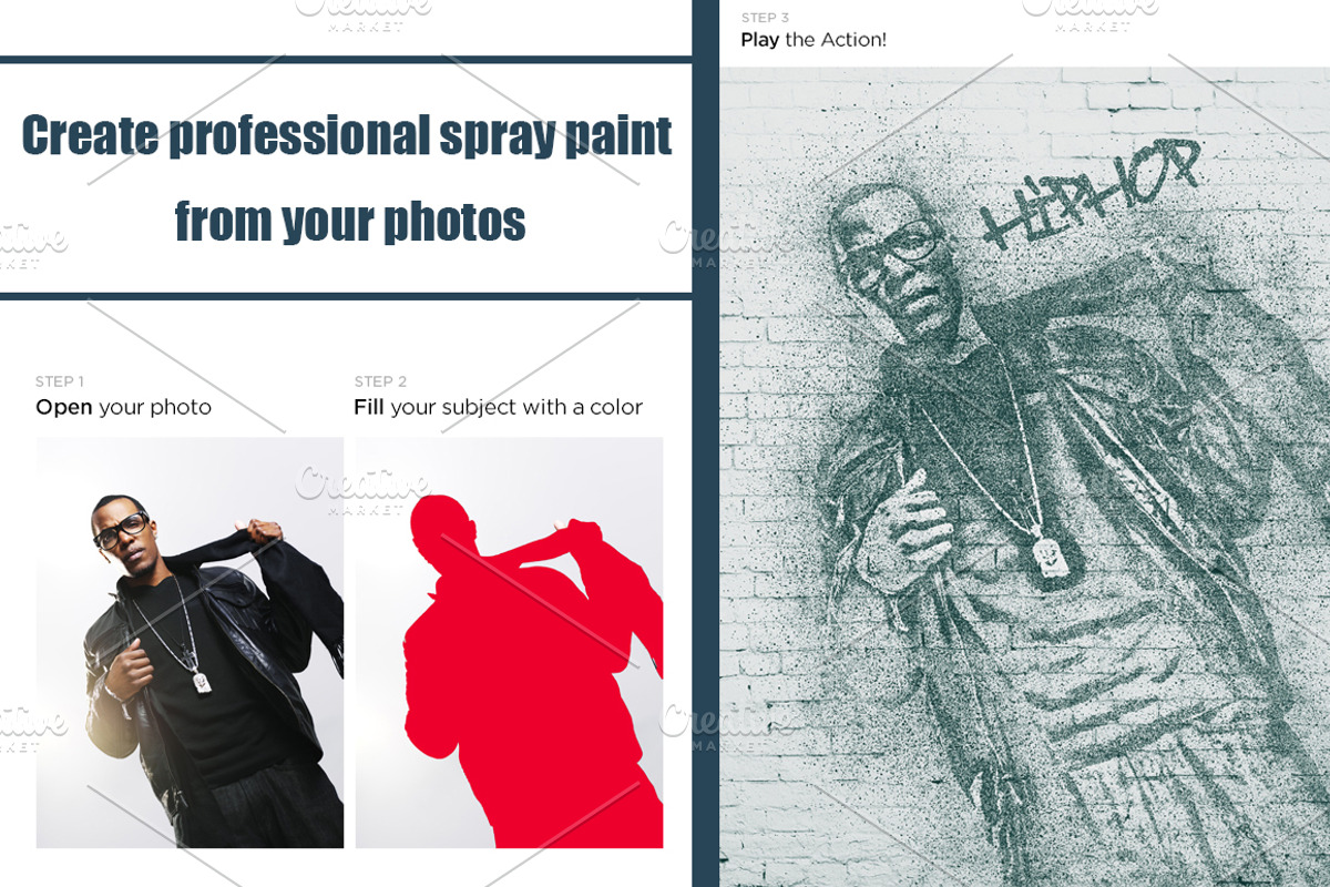 Spray Paint Action, an Action Add-On by Weeknd (Photo 4 of 6)
