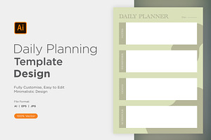 Daily Planner Sheet Design -47