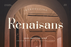 Renaisans Sans Modern Serif