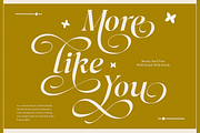 Dh Irlia - 7 Fashion Swash Family, a Serif Font by Dharmas Foundry (Thumbnail 5 of 19)