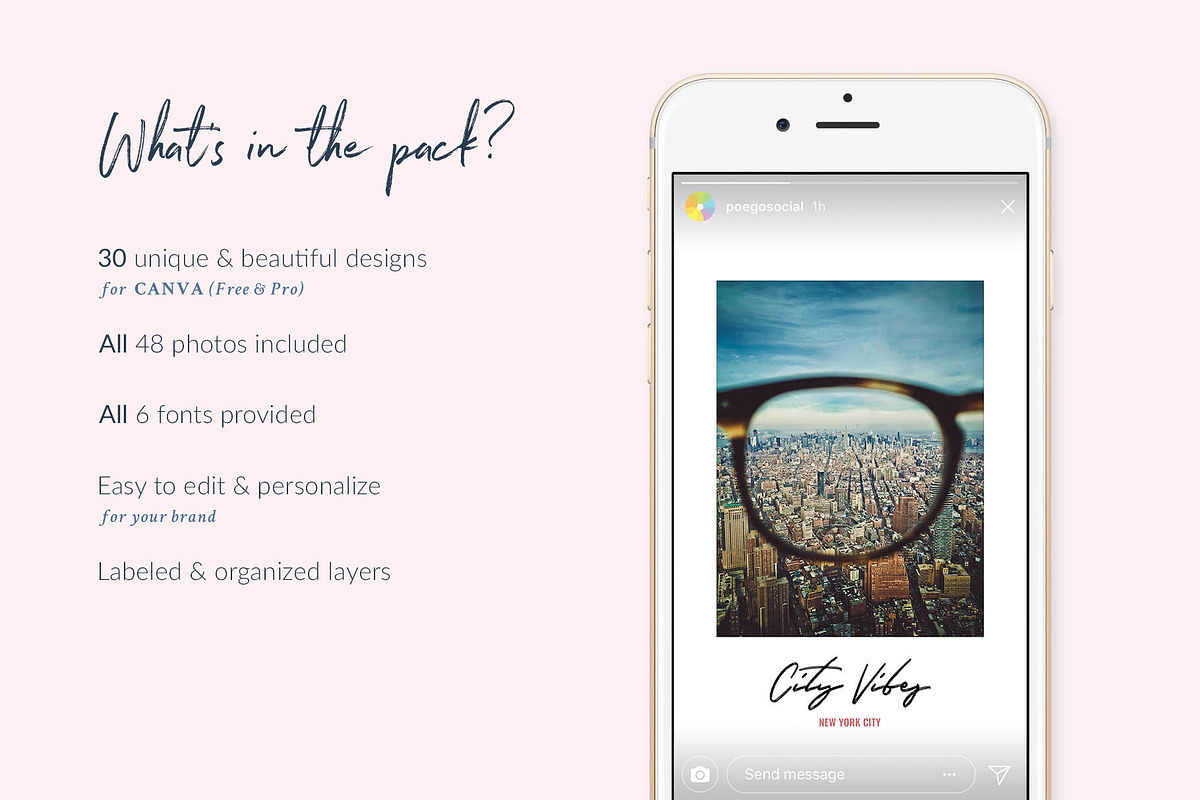 Instagram Stories Cities | CANVA, a Social Media Template by Poego Social (Photo 2 of 12)