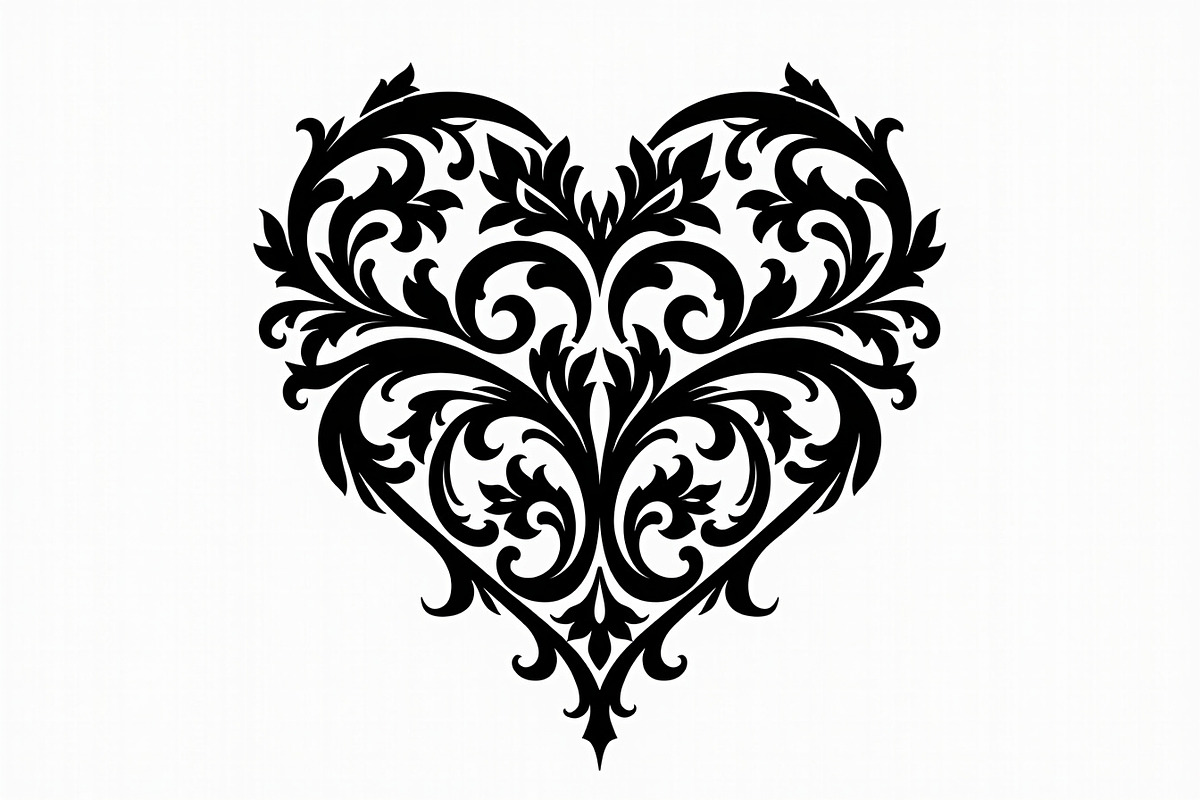 Ornamental Heart Bundle, an Illustration by balal (Photo 10 of 20)