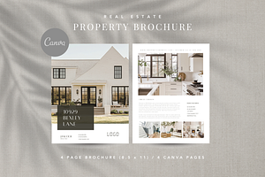 Modern Real Estate Brochure, a Templates & Theme by Legend & Ko.